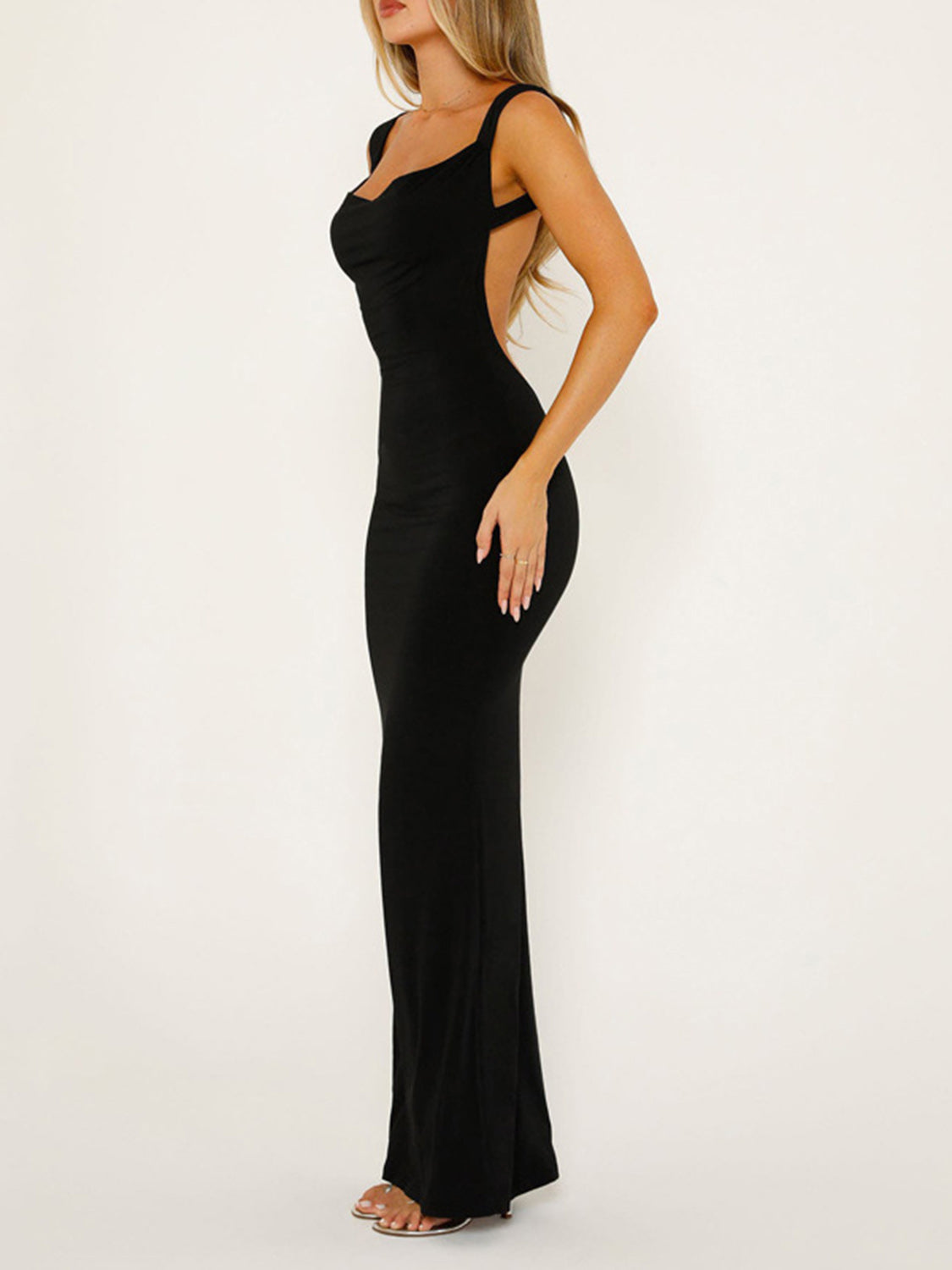 Backless Maxi Dress